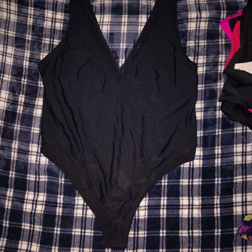 Ashley Graham Black Swimwear Collection